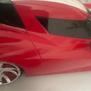 Car remote control red and white 8 inch